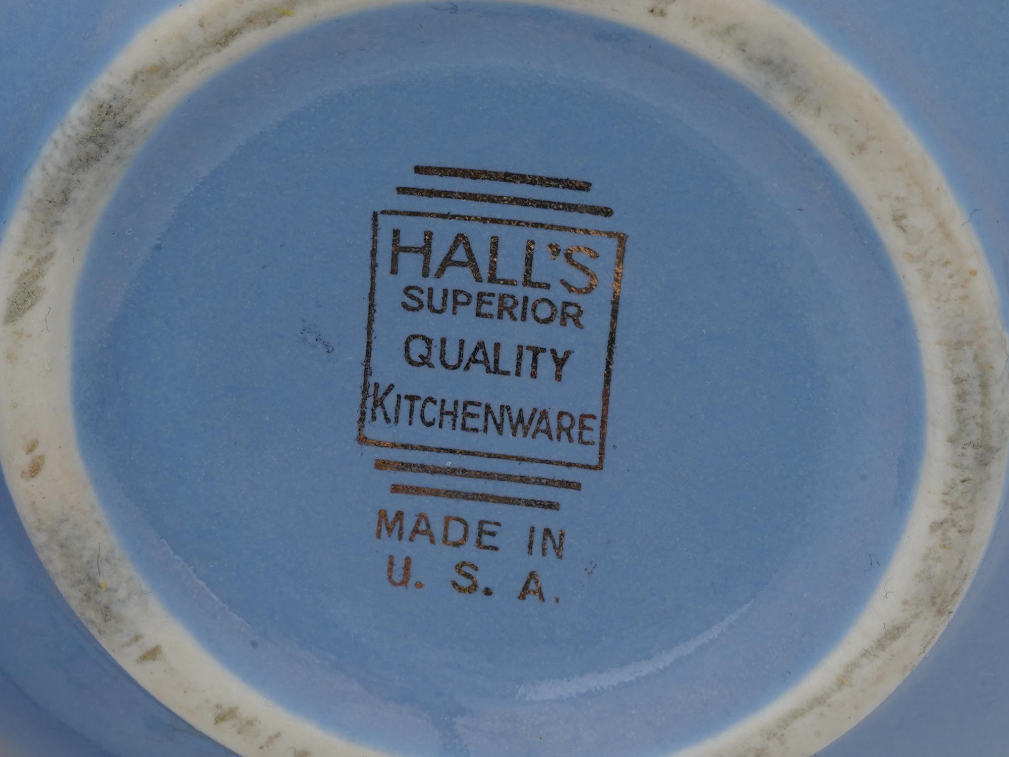 VINTAGE HALLS SUPERIOR QUALITY KITCHENWARE PIC-6